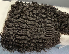 Raw BURMESE Curly bundles