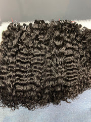 Raw BURMESE Curly bundles