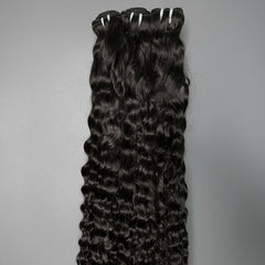 Raw BURMESE Curly bundles
