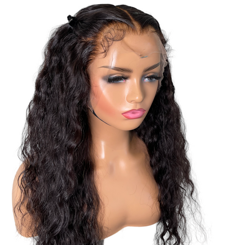 Indian Curly 13x4 HD Lace Frontal Wig